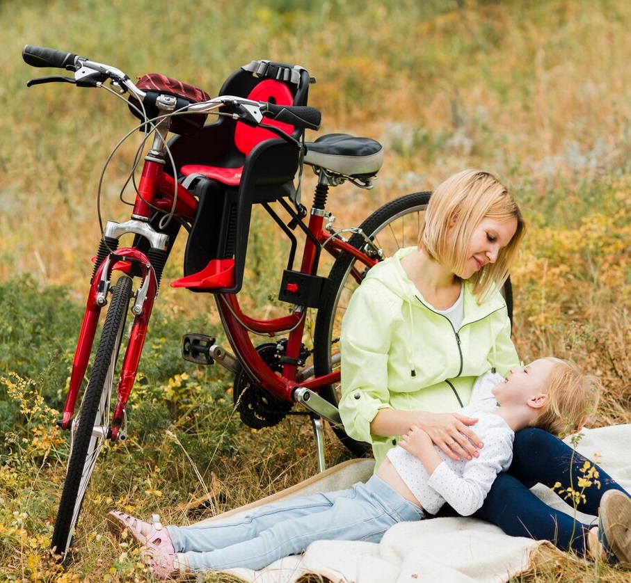 Преимущества детских велокресел